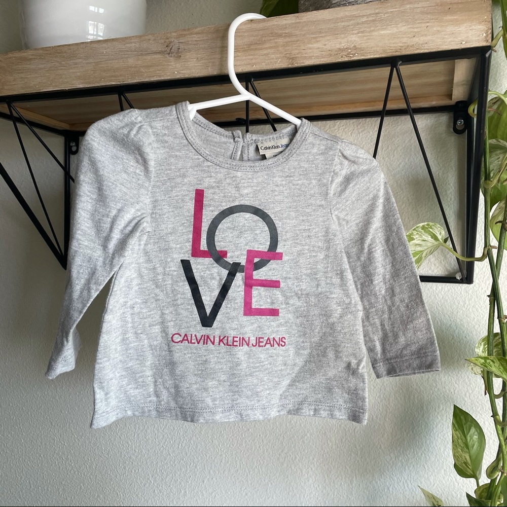 Calvin Klein baby girl shirt